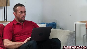 Preview 1 of Asian Threesome Bbc - Gay stepson seduces his stepdad to get money