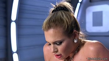 Preview 3 of Many Beta Sex - Busty Milf standing and fucking machine