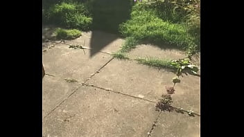 Preview 1 of Big Black Cock Sucker - Outside wank