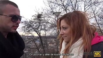 Preview 2 of Indian Wives - HUNT4K. A la pelirroja le gusta dar sexo por dinero frente a su novio