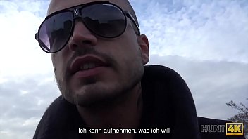 Preview 1 of American Xxxvideo Comschoolgirl - HUNT4K. Rothaarige f&uuml_r Geld vor ihrem Freund gefickt