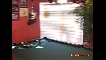 Preview 1 of Kristina Shannon Karissa Shannon - Taboo StepSisters get WILD at Pool Room
