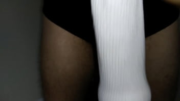 Preview 1 of Sexy Tamil Moves - ball busting with baseball in a sock