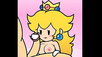 Preview 4 of Public Brazil Amat - Paper Peach Hand Job Animation by PeachyPop34