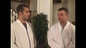 Preview 1 of Sule Xxx Video - Hot blond nurse with gigantic tits shaved cunt fucked by doctor then tits jizzed