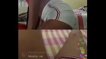 Preview 3 of Fashion Agent - Moreninha rebolando a raba ao vivo (part2 e a gosto da acariciando a Xana
