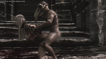 Preview 4 of Xxx Mam And Boy - Mescaline in Skyrim PMV003 - &quot_Money Shot&quot_
