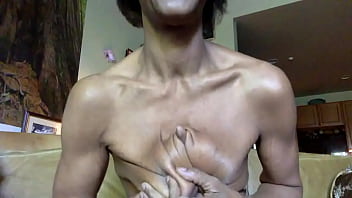 Preview 4 of Dog And Girlsporn - Read my lips,  see my tits! Ginger Moisther skimpy torn sexy twisted tits