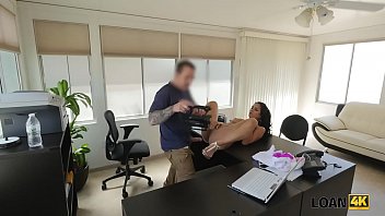 Preview 2 of Sis Love Mee - LOAN4K. Beautiful Latina agrees for sex for cash with loan agent
