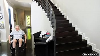 Preview 1 of Korea Vs Nigeria - Athena&#039_s Cucked Husband Watches While She Gets Cock Therapy