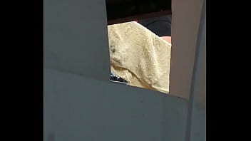 Preview 3 of Ip Anal - Mi t&iacute_a en short mostrando tanga