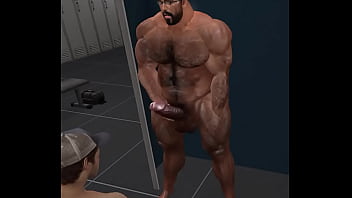 Preview 4 of Bbw Booty Farting - football teamate  gets the privilege of sucking of mega hunk john urschel