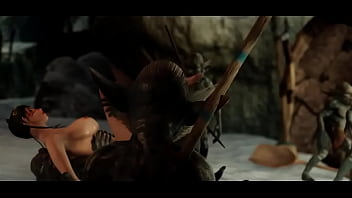 Preview 4 of Mom And Son Movie Sence - Elves in Trouble (Elfas em apuros)