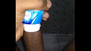 Preview 3 of Dad Six Doter Sot - Cock inside bottle part 2