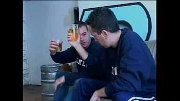 Preview 1 of Lesson Masturbating School - Slut man handled by two pussy hungry studs