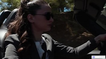 Preview 1 of Xxxxx Bipi M - I don&#039_t want to be arrested,  Officer! - Georgia Jones and Milana May