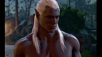 Preview 1 of Anydunny Mobi - Baldur&#039_s Gate 3 Naked Playthrough: Lae&#039_zel Sex Scene (no mods)