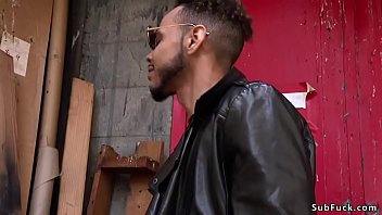 Preview 1 of 18hdxxx - Babe in stockings has dp orgy