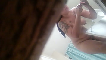 Preview 2 of Big Hair Pussy Sex - Prima shower