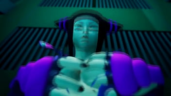 Preview 3 of Xcx Cxxc - 3d Cosplay big booty Juri and Guile full video on xvideos red