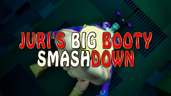 Preview 4 of Xcx Cxxc - 3d Cosplay big booty Juri and Guile full video on xvideos red
