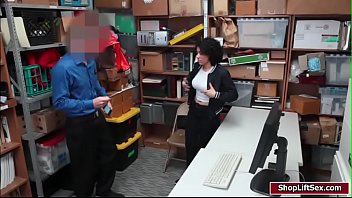 Preview 2 of Butt Meiki Two Swords - Hot shoplifter agrees to fuck LP officer