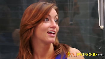 Preview 3 of Nikki Wines - Swinger husband goes all nympho when he and his wife arrive at the party