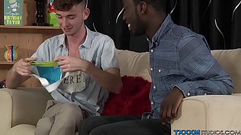 Preview 1 of Dyani Sex - Slender twink loves taking giant black cock in the ass