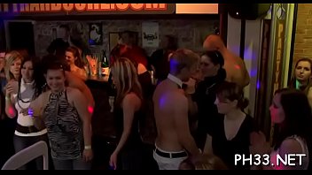 Preview 1 of Matre Ruskaya - Two blonde cute waiters leaking puss and fucking one slut wildly