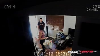 Preview 1 of Sex With Sleeping Mom On Xnxx2 - Bruno grabs the cleaning chick roughly