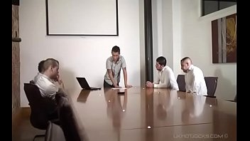Preview 1 of Alexandra Snow Cum Twice For Me - OFFICE ORGY REUNION