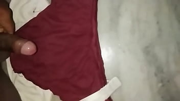 Preview 3 of Urdu Sex Guy - Cum tribute on my step sister bra panty..