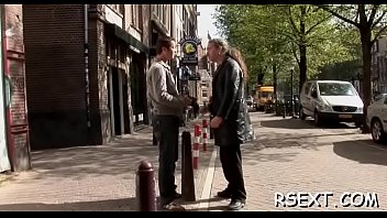 Preview 4 of Gimschool Ticherxxx Porn Vidio - Aroused chap takes a travel in the amsterdam redlight district