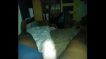 Preview 3 of Mom Bara Sex - Black chub strokes his fat bbc