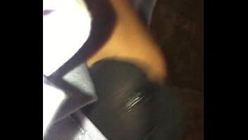 Preview 4 of 2 Ebony Ts - ストッキングオナニー3
