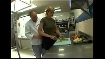 Preview 1 of Brazzer Get Fuck Young Boy - Bbw fucked by chef