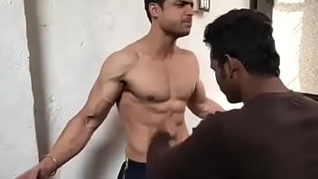 Preview 3 of Boss Anal Fingering - hot guy gut punch