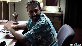 Preview 3 of Rayc Bongo - Orphaned teen is tricked into fuck with fake parents