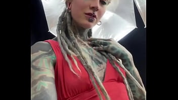 Preview 2 of Fossil Fucker - Behind the scenes of our photoshoot in a red outfit ??What&#039_s your power color?#PhotoshootBTS #RedOutfit #BehindThe...
