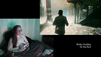 Preview 3 of Apanand Mom - Naked Alan Wake 2 Play Through part 5