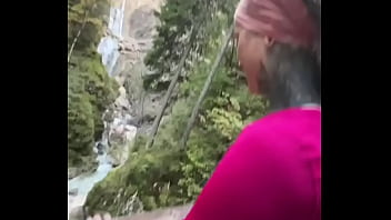 Preview 2 of Mom Help Son In Yoga - A beautiful waterfall I spotted on my journey ??Where&#039_s the most stunning place you&#039_ve ever found?#Waterfall #Natu...