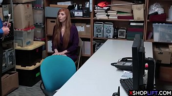 Preview 1 of Brazzes Trish - MILF stepmom thief and a stepdaughter teen busted by security