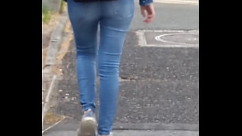Preview 2 of Virgin Funy - Nice little ass in the street