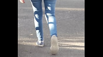 Preview 4 of Virgin Funy - Nice little ass in the street