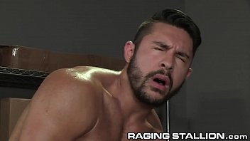 Preview 3 of Hure Cechz - RagingStallion Hairy Muscle Hunk Boys Get Physical &amp_ Get Anal