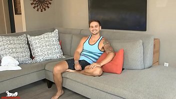 Preview 1 of 8 Sal Ki Video Sen - Jackson Reed relaxes &amp_ pushes the dildo deep into his ass