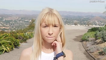 Preview 2 of Awek Melayu Atas Motor - Cute teen gets picked up and fucked deep and hard (Kenzie Reeves)