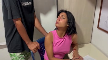 Preview 1 of Blac Mn - LE AYUDO A MI CU&Ntilde_ADA DE 18 A&Ntilde_OS CON SUS TAREAS DE LA ESCUELA Y A CAMBIO SE TRAGA TODO MI SEMEN DESPUES DE CABALGAR MI VERGA