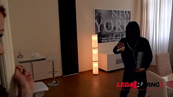 Preview 2 of Kuwait Video Sex 18 - Loads of cum for redhead Isabella Lui after fucked by thief during burglary GP197