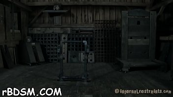 Preview 1 of Crush Bea - Caged up beauty is coercive to give chap wild cock sucking